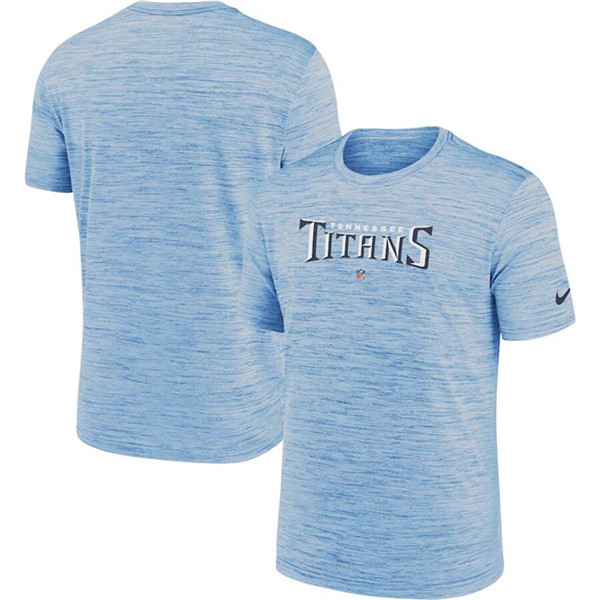 Men's Blue Tennessee Titans Velocity Performance T-Shirt